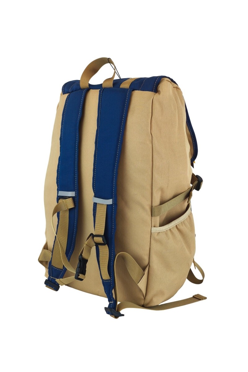 Mochila grande para viaje beige