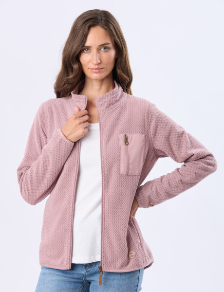 CAMPERA DE MICROPOLAR Rosa