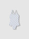 Traje De Baño Estampado Estrellas Blanco Roto