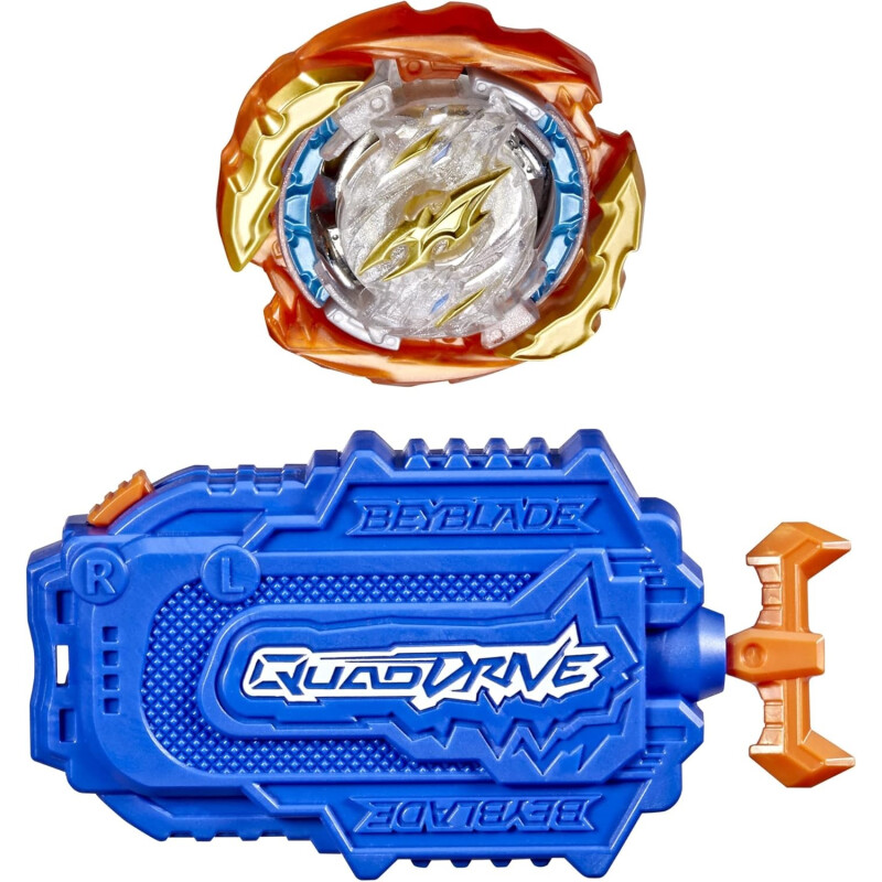 Lanzador de Cuerdas Hasbro Beyblade Burst Quad Drive Cyclone Roktavor R7 4 en 1 Lanzador de Cuerdas Hasbro Beyblade Burst Quad Drive Cyclone Roktavor R7 4 en 1