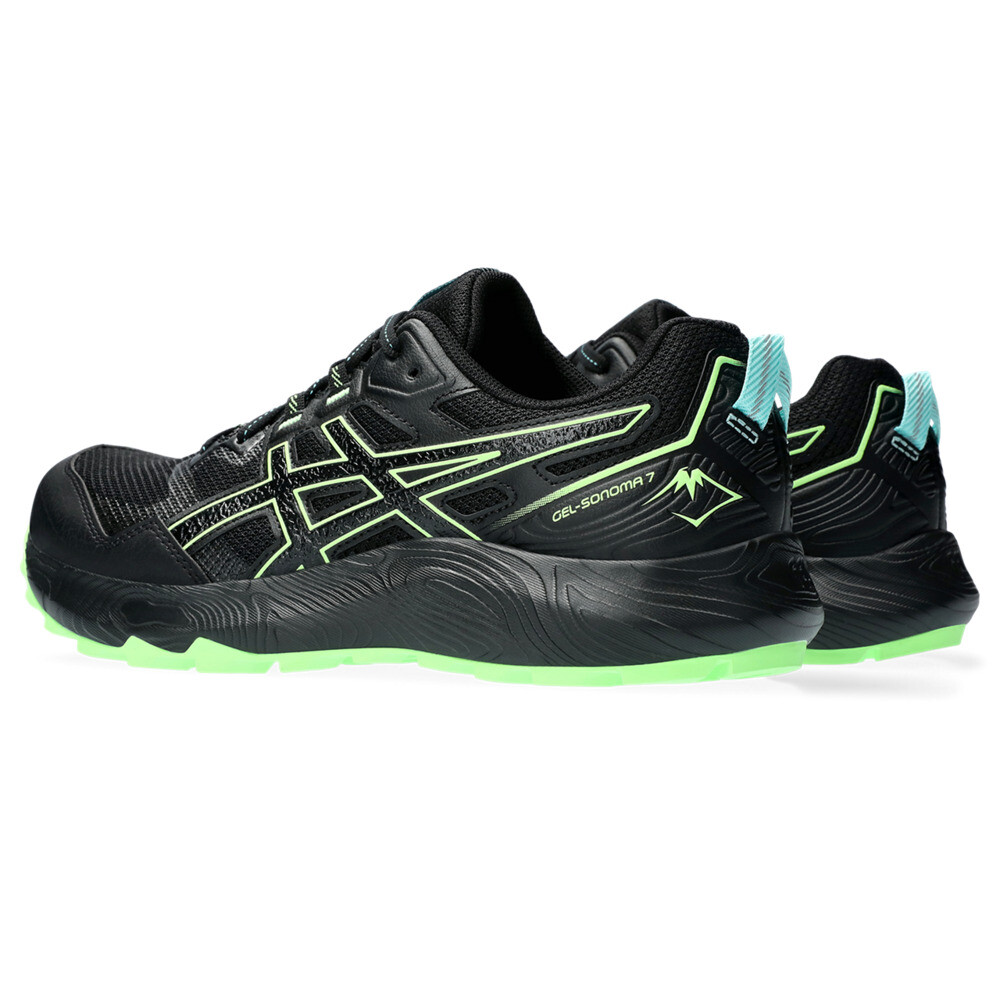 GEL Sonoma 7 - Hombre Black/illuminate Green