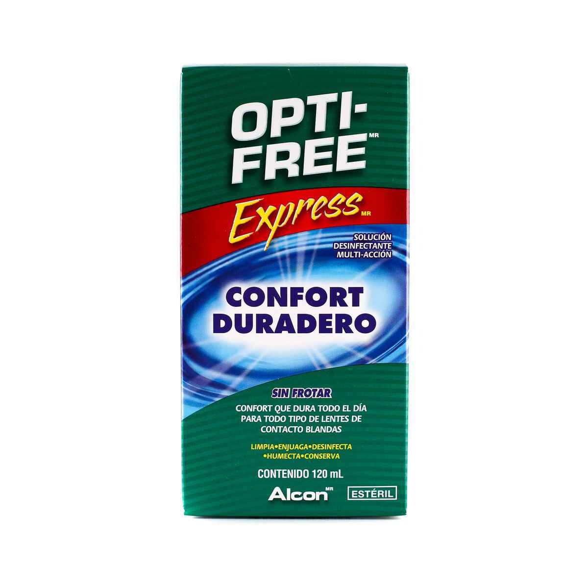 OPTI-FREE PURE MOIST SOL. MULTIPX 120 ML 