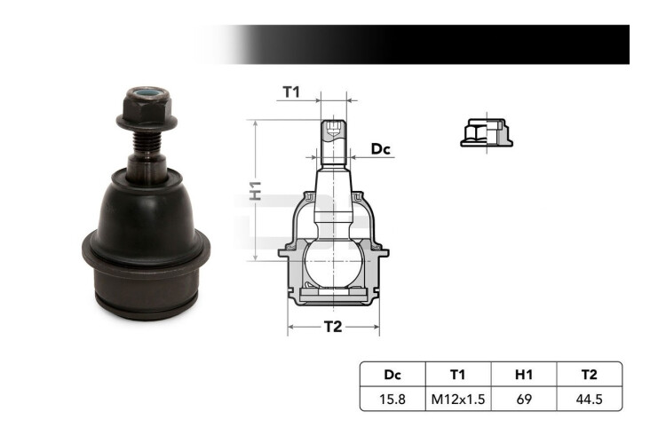 Rotula Dodge Journey 08-25 Der/Izq Rotula Dodge Journey 08-25 Der/Izq