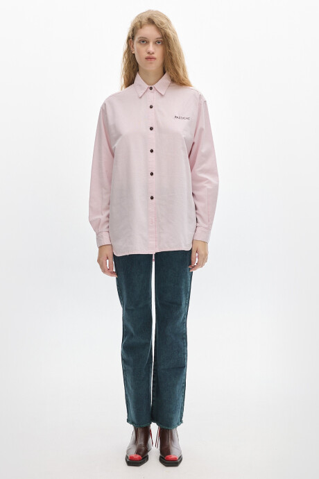 Camisa Noble Oxford W25 Rosa