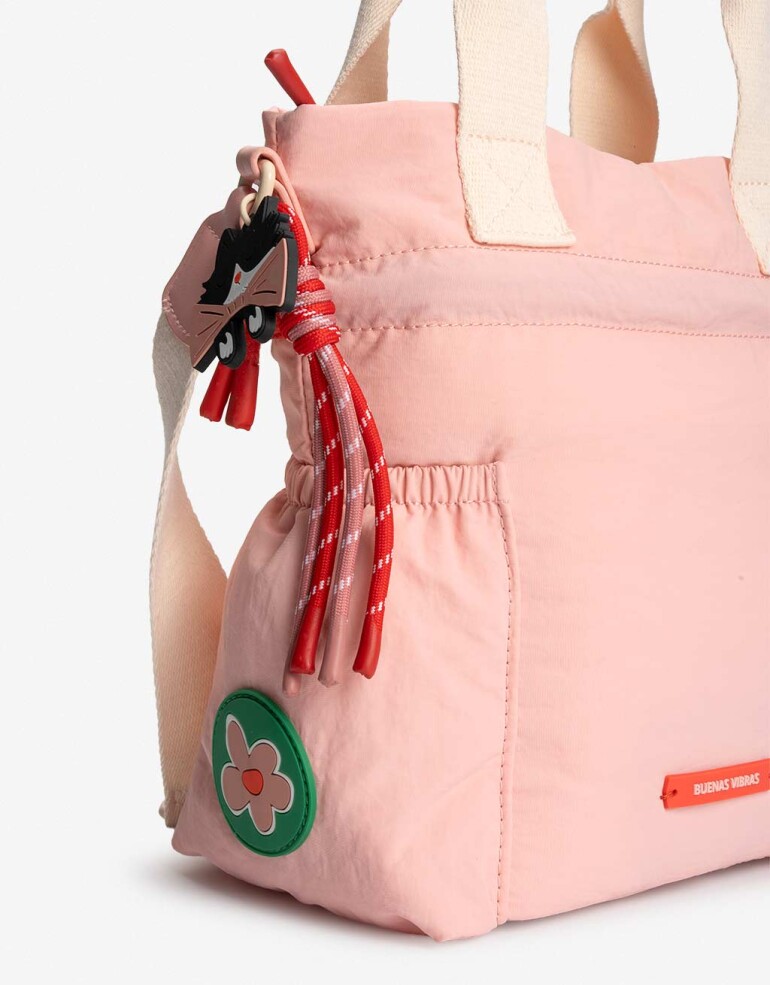 Luncheras Back to school Lunchera Rosa De Material Reciclado - Rosa Claro