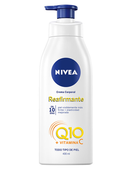 Crema corporal reafirmante Nivea con Q10 Plus y Vitamina C 400ml Crema corporal reafirmante Nivea con Q10 Plus y Vitamina C 400ml