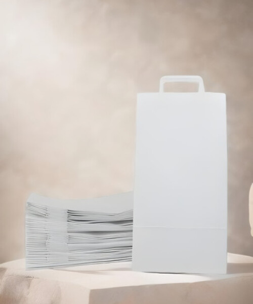 Pack x 200 - bolsa 22x10x42 cm. BLANCO