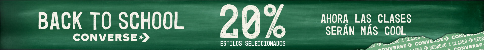 CONVERSE BACK TO SCHOOL