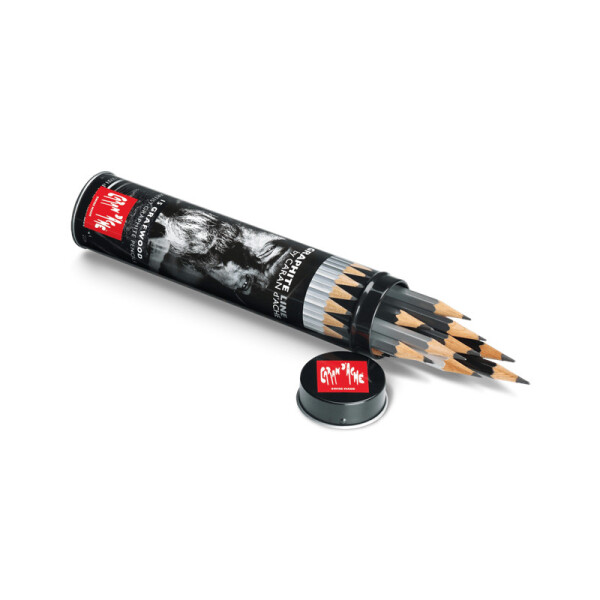 Lápices de grafito Caran d'Ache Grafwood 15 lápices