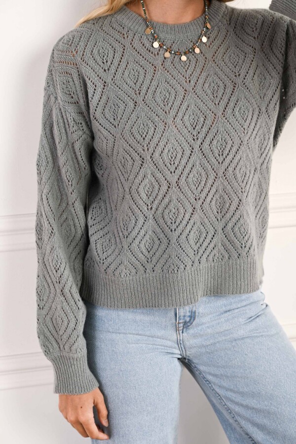 Sweater Textura Menta