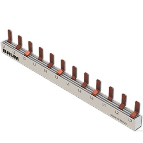 PEINE UNIPOLAR P/TM - 12 polos 120 A. BRUM PEINE UNIPOLAR P/TM - 12 polos 120 A. BRUM