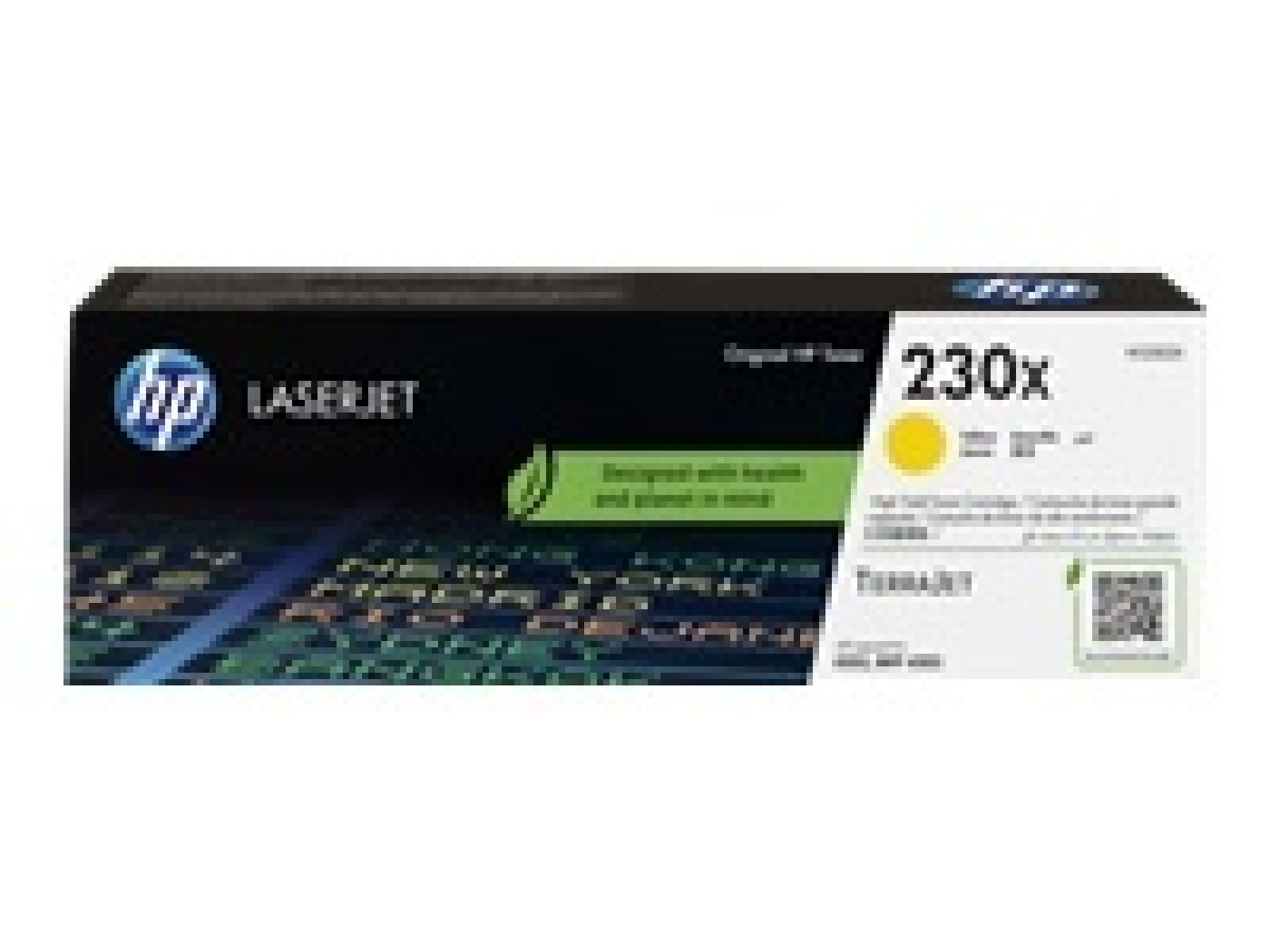 HP 230X - Amarillo - original - LaserJet - cartucho de tóner (W2302X) - para Color LaserJet Pro 4201, 4202, 4203, MFP 4301, MFP 