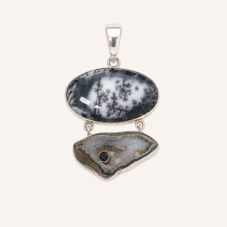 Dije Obsidiana - Plata 925 Dije Obsidiana - Plata 925