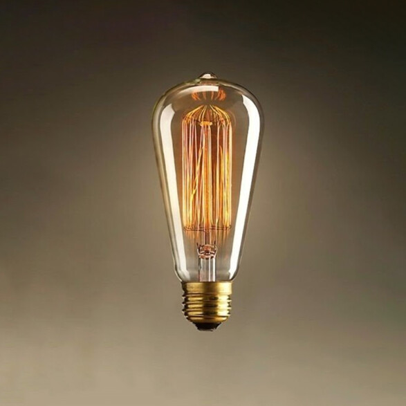 Lámpara incandescente estilo vintage E27/60W L10000