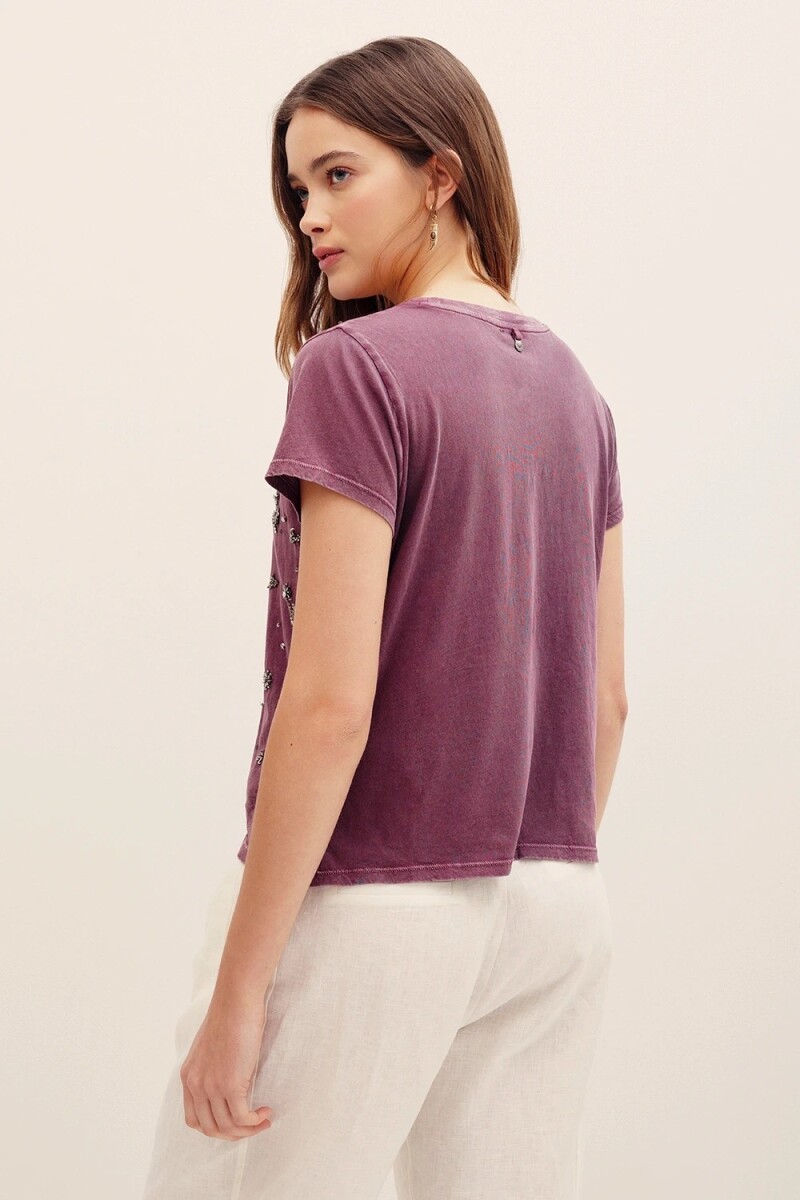 REMERA DAISY Bordo