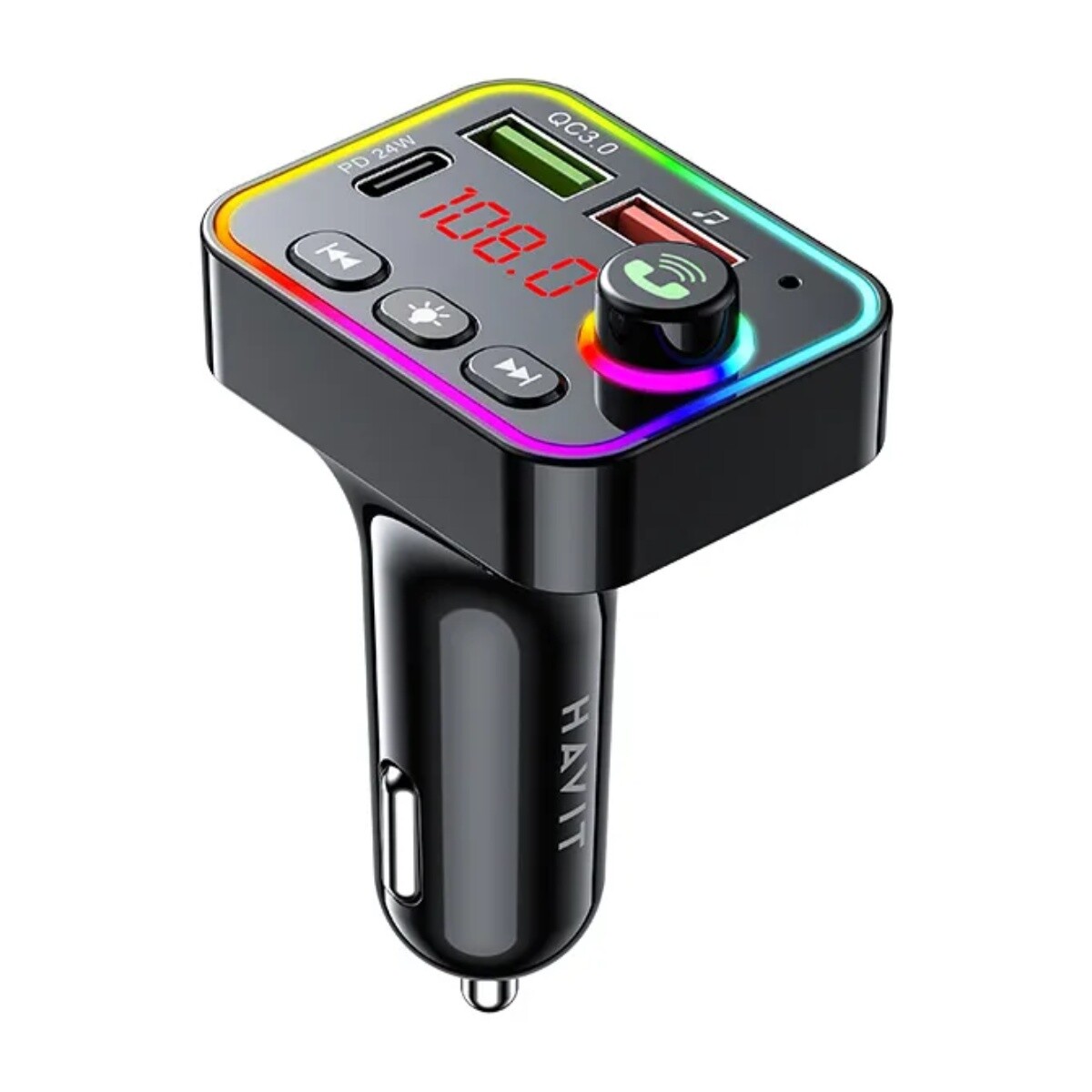 Transmisor Havit Hvfm819bt Fm Bt P/auto 
