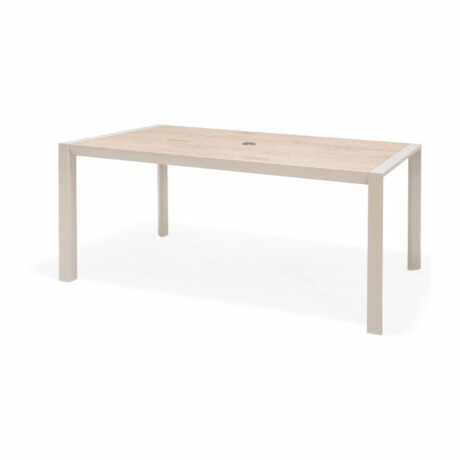 Mesa Rectangular Para Jardín RUSTICO Urbanite 160X90 CM - Beige Mesa Rectangular Para Jardín RUSTICO Urbanite 160X90 CM - Beige