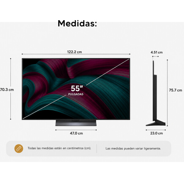 Smart Tv Lg 55 Lg Oled Evo Ai C5 4k Oled55c5psa TV 55 LG OLED OLED55C5PSA