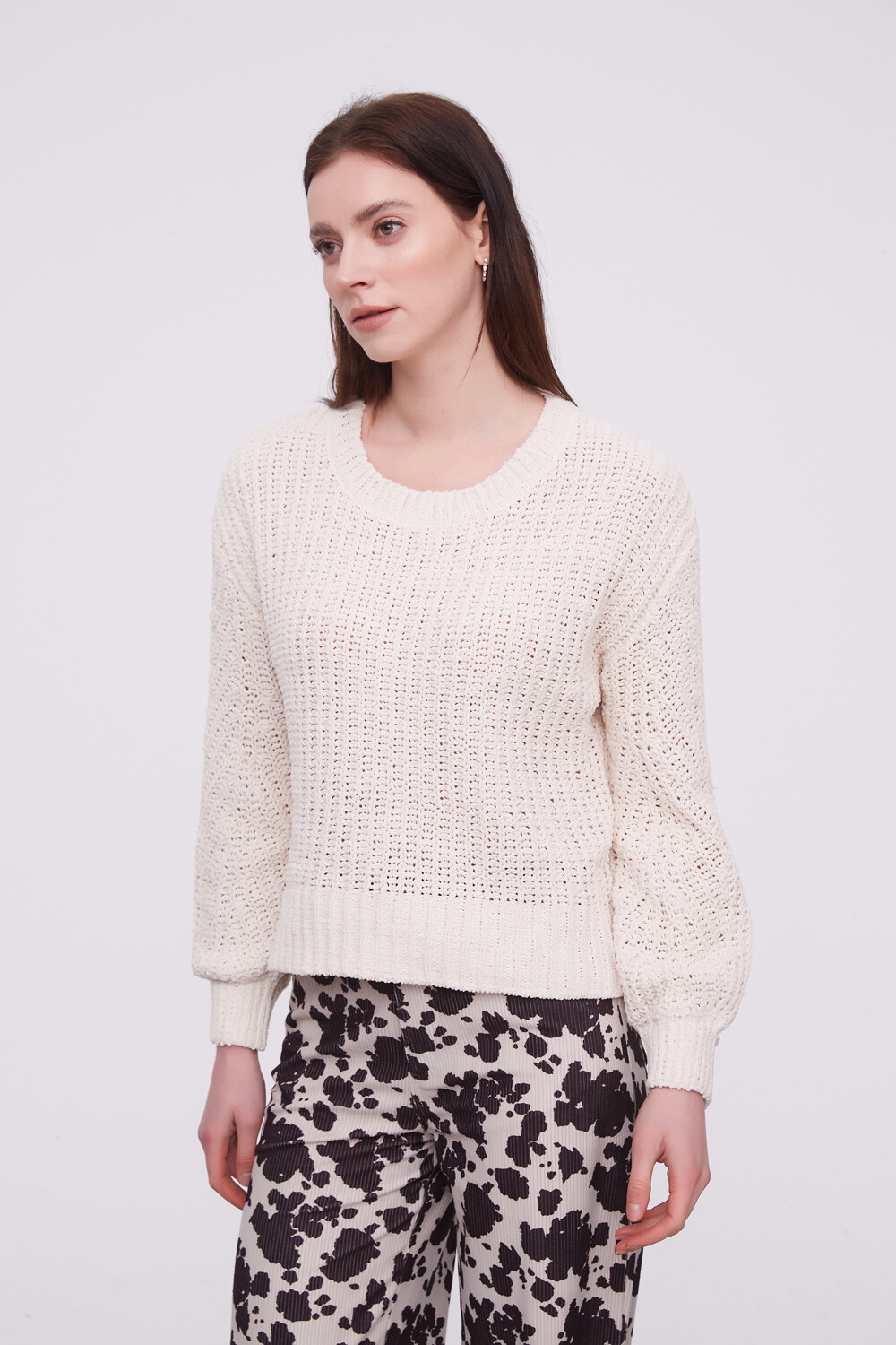 Sweater Eneldo Crudo / Natural