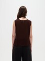 Musculosa Ikat Chocolate