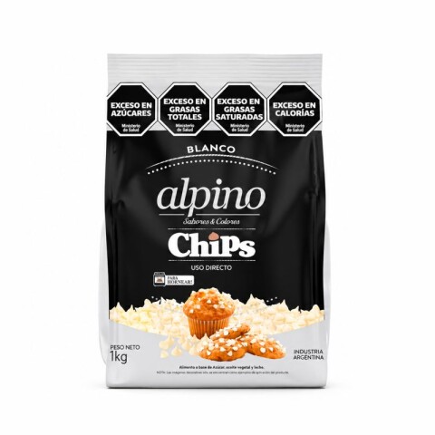 Chips de Chocolate Blanco 1kg Chips de Chocolate Blanco 1kg