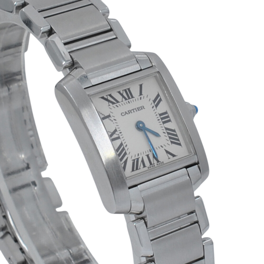 Cartier Tank Francaise modelo 2384 quartz de acero Cartier Tank Francaise modelo 2384 quartz de acero