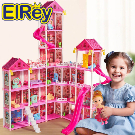 Casa Muñecas Juguete Dream House Armable Compl 364p Jug022110