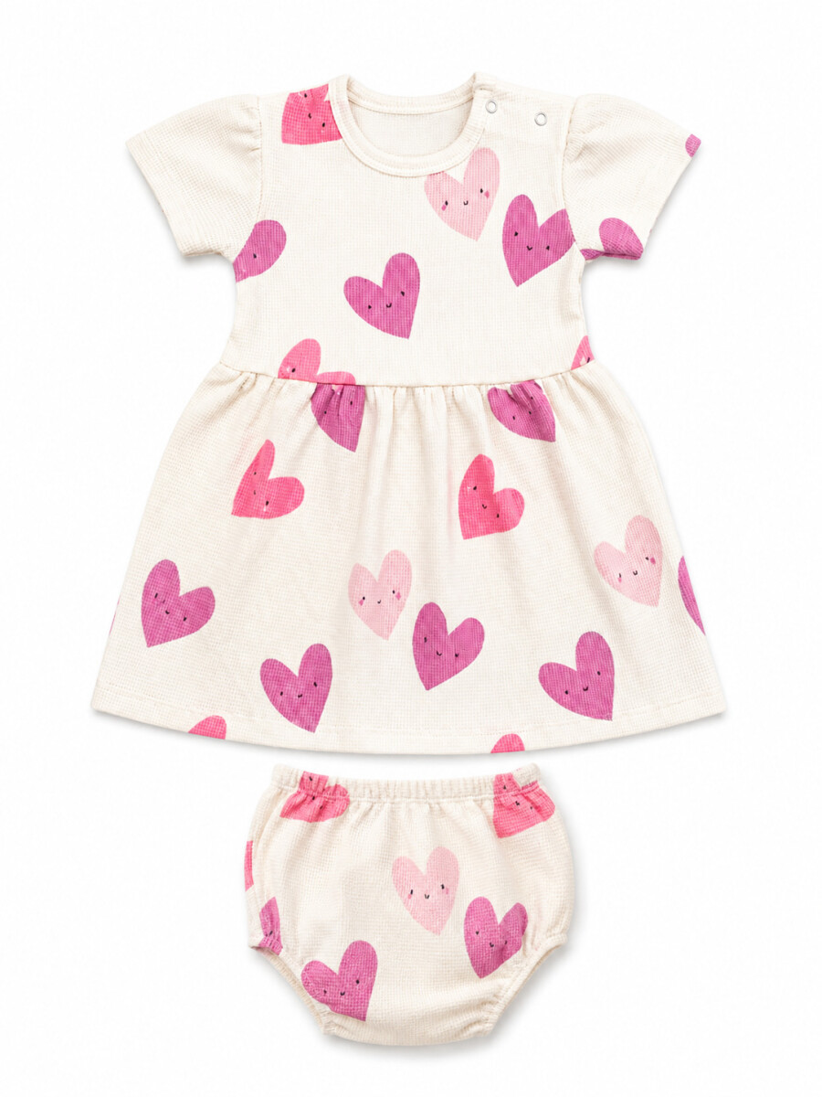 VESTIDO TULIA BABY - OFF WHITE 