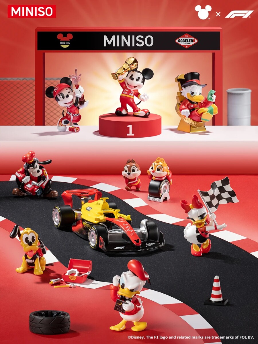 Caja sorpresa Disney F1 