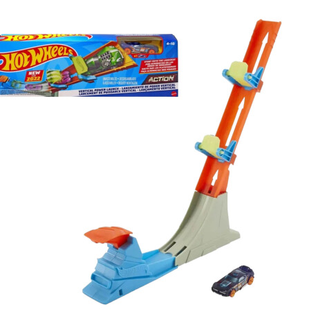 Pista Hot Wheels Clasicas Lanzamiento de Poder Vertical