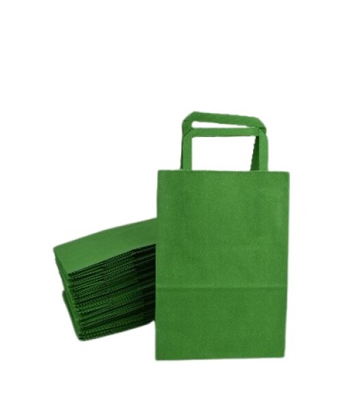 Pack x 50 - bolsa lisa 14x08x20 cm. VERDE