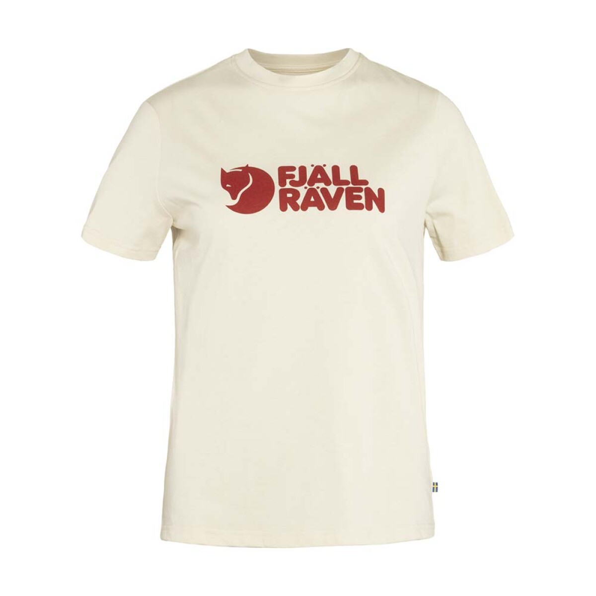 Polo Fjallraven Logo Tee Mujer - Chalk White 
