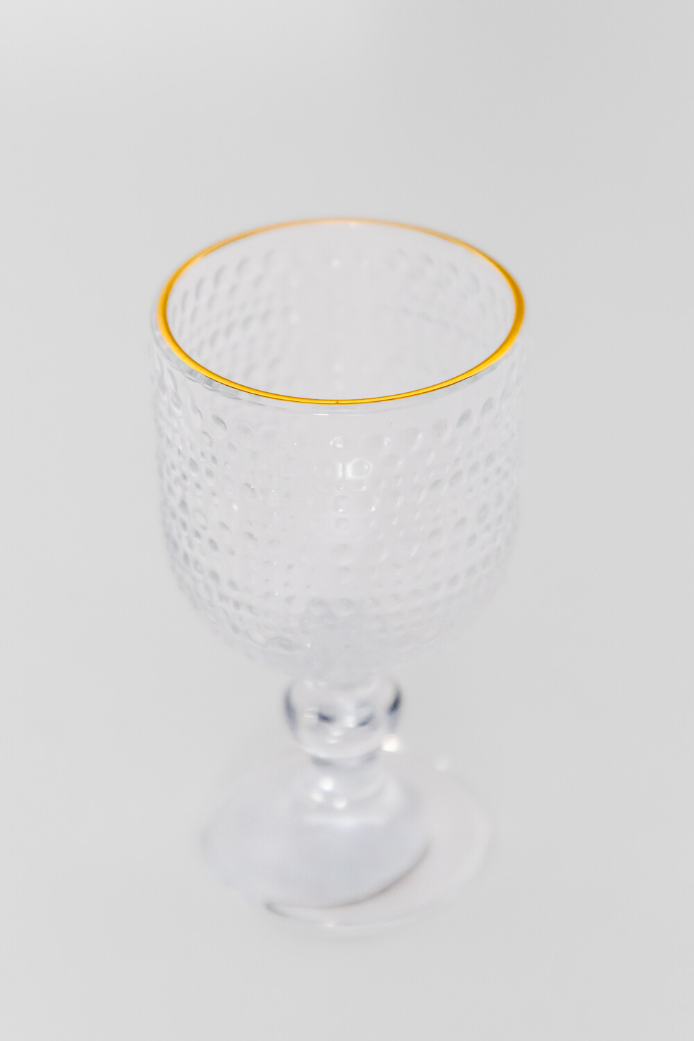 Copa Dots Borde Dorado Estampado 4