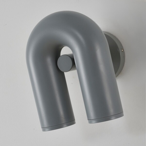 LUMINARIA DE PARED ORBITER Gris - UNICO