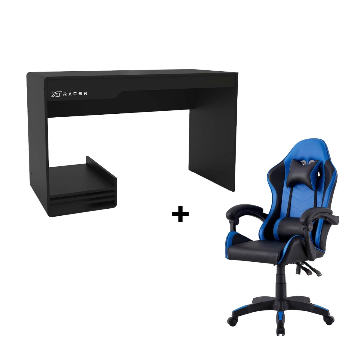 SILLA - + ESCRITORIO GAMER PORTAL XT 