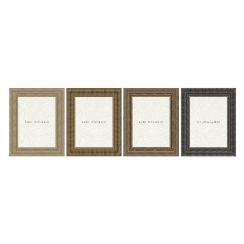 PORTARRETRATO MDF 20x25CM MOLDEADO NATURAL PORTARRETRATO MDF 20x25CM MOLDEADO NATURAL