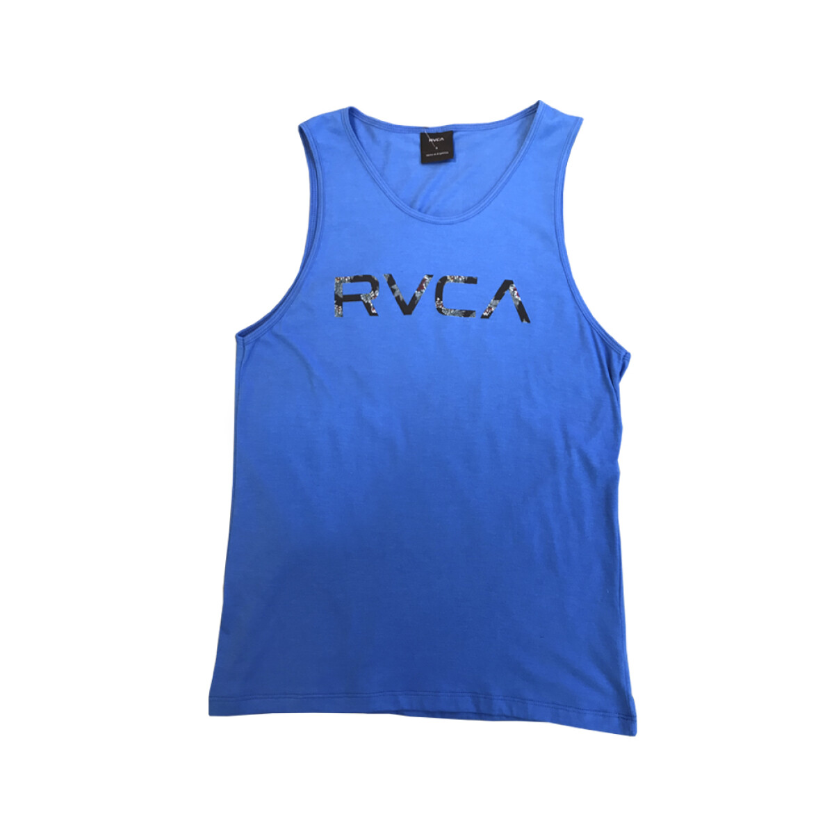 MUSCULOSA RVCA MCFLORAL SINGLET - Blue 