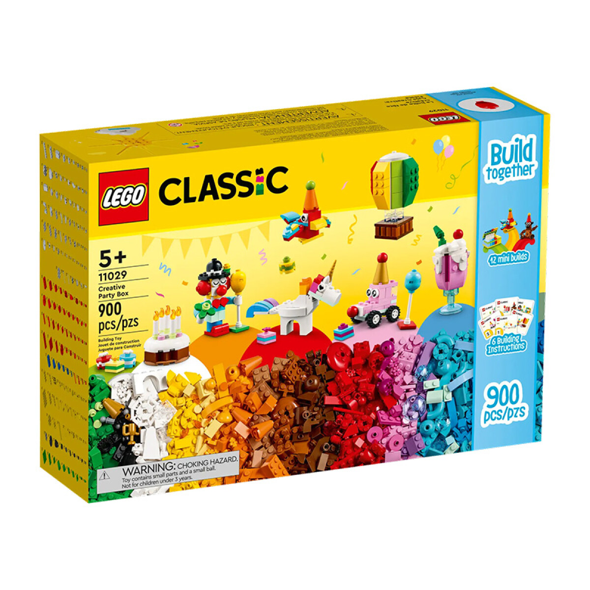Lego Caja Creativa Fiesta 900 Piezas +5 - Classic 