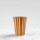 Vaso polipapel 8 oz NARANJA LINES