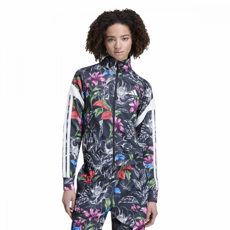 Campera Adidas FARM TIRO TT Mujer KX0042 Negro-multicolor