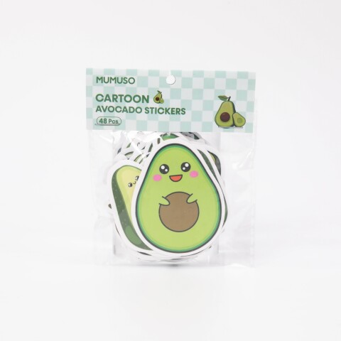 STICKERS DE AGUACATE (48 PIEZAS) STICKERS DE AGUACATE (48 PIEZAS)
