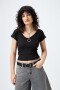 REMERA GEMMA Negro
