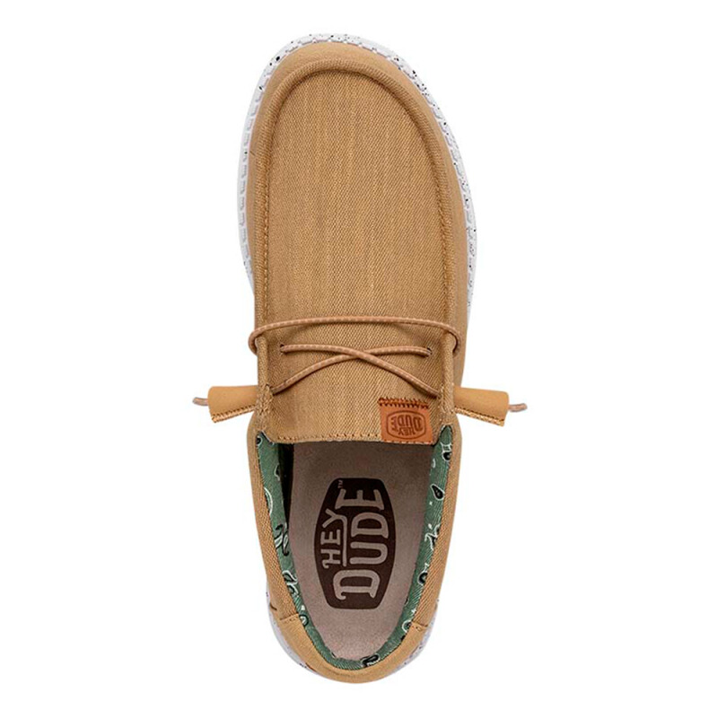 Wally Washed Canvas Hombre Walnut