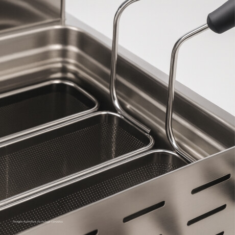 Canasto para Cuece de Pasta de GN 1/2 Canasto para Cuece de Pasta de GN 1/2