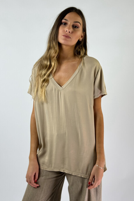 BLUSA GROSELLA Beige