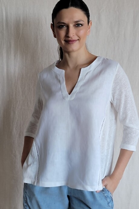 Blusa Faro Blanco