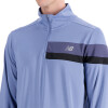 Campera New Balance Accelerate Half Zip Beige
