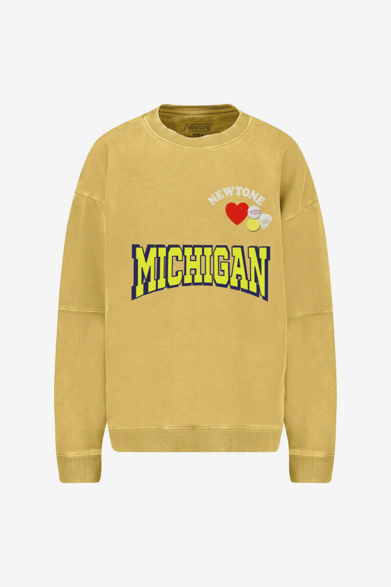 BUZO NT LOVE Mostaza