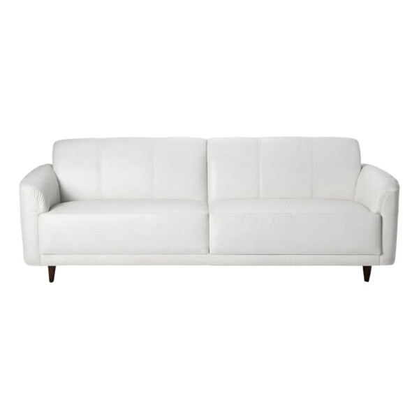 SOFA 3 CUERPOS - 100% CUERO - MODELO MARBELLA - COLOR BLANCO TIZA SOFA 3 CUERPOS - 100% CUERO - MODELO MARBELLA - COLOR BLANCO TIZA