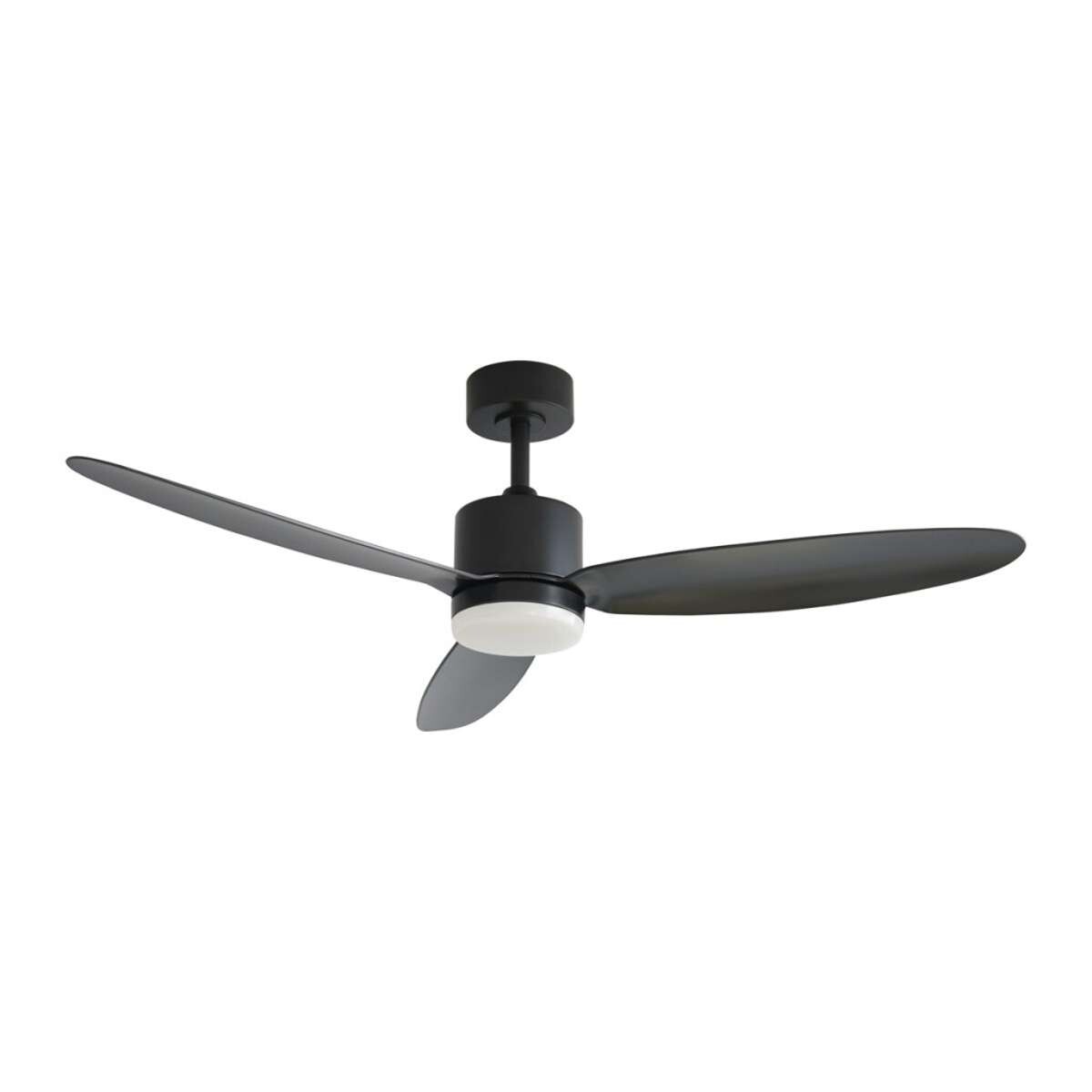 Ventilador de Techo Practic Life FS50233 con Luz LED y Control Remoto - Negro 